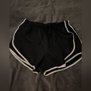 Nike DriFit shorts in black. Size large